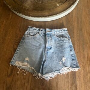 Zara Jean Shorts Size 0